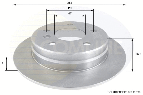 Brake Disc (ADC1622)