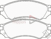 Brake Pad Set, disc brake (ADB3193)