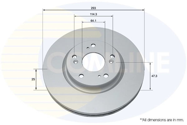 Brake Disc (ADC0572V)