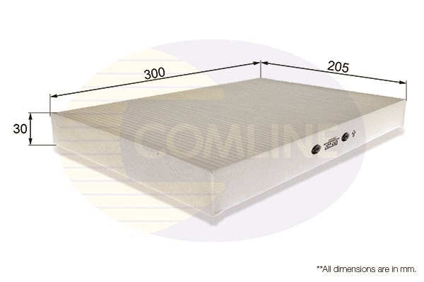 Filter, cabin air (EKF237)