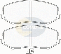 Brake Pad Set, disc brake (CBP31578)