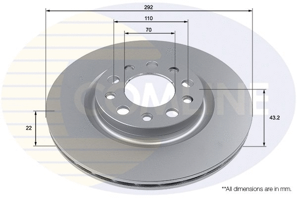 Brake Disc (ADC2883V)