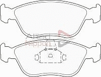 Brake Pad Set, disc brake (ADB0886)
