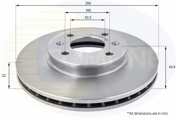 Brake Disc (ADC2408V)