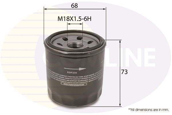 Oil Filter (EOF235)