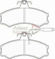 Brake Pad Set, disc brake (ADB1254)