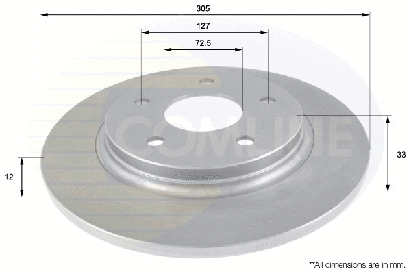 Brake Disc (ADC2323)