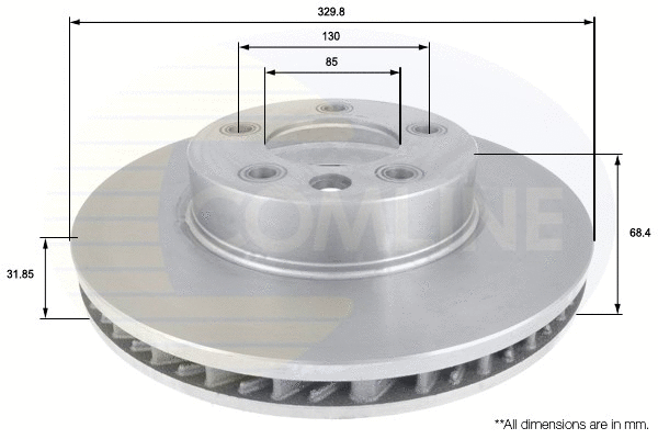 Brake Disc (ADC1458V)