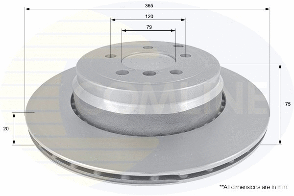 Brake Disc (ADC1262V)