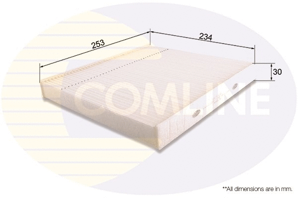Filter, cabin air (EKF328)