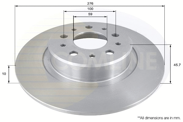 Brake Disc (ADC1831)