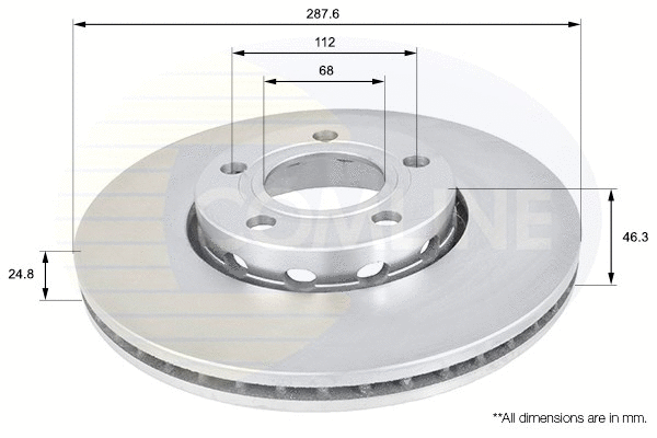 Brake Disc (ADC1417V)