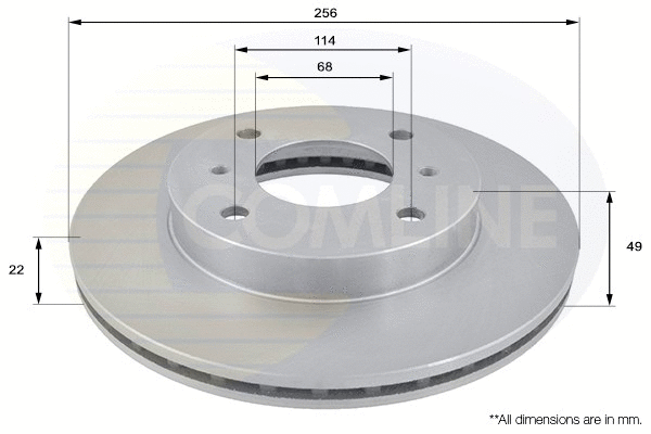 Brake Disc (ADC0219V)