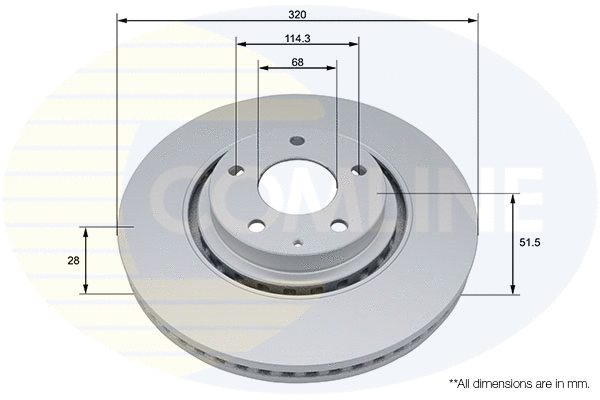 Brake Disc (ADC5081V)