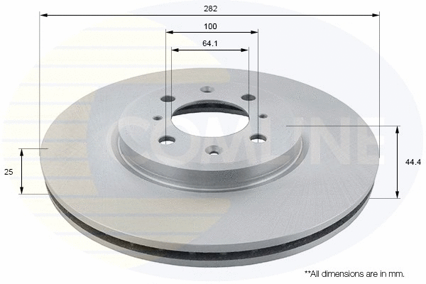Brake Disc (ADC1339V)