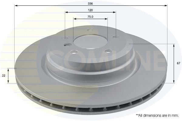 Brake Disc (ADC1729V)