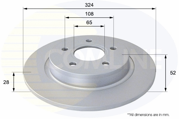 Brake Disc (ADC1223V)