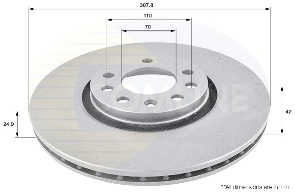 Brake Disc (ADC1124V)