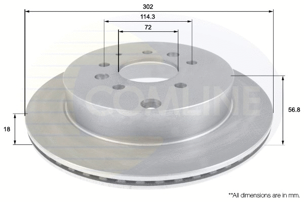 Brake Disc (ADC0458V)