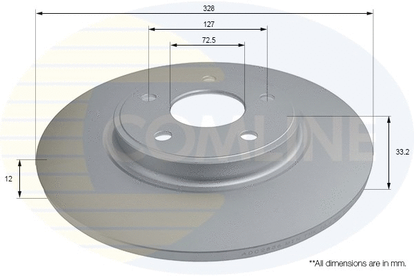 Brake Disc (ADC2836)