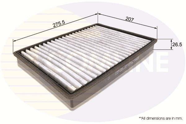 Filter, cabin air (EKF220A)