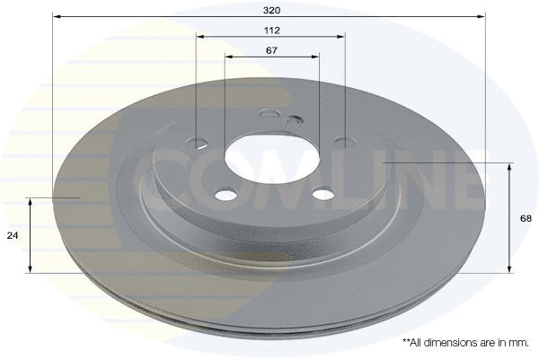 Brake Disc (ADC4078V)