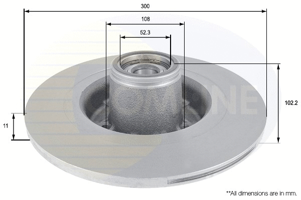 Brake Disc (ADC3020)