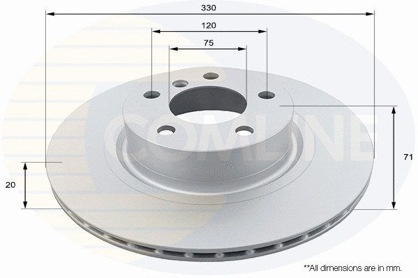 Brake Disc (ADC1780V)
