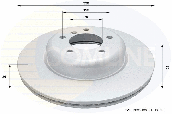 Brake Disc (ADC1741V)