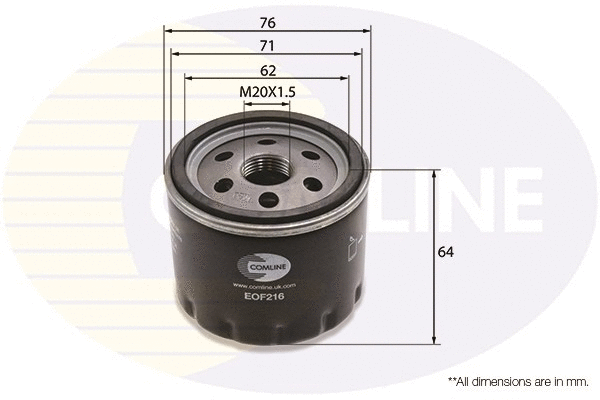 Oil Filter (EOF216)