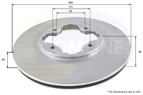 Brake Disc (ADC0528V)