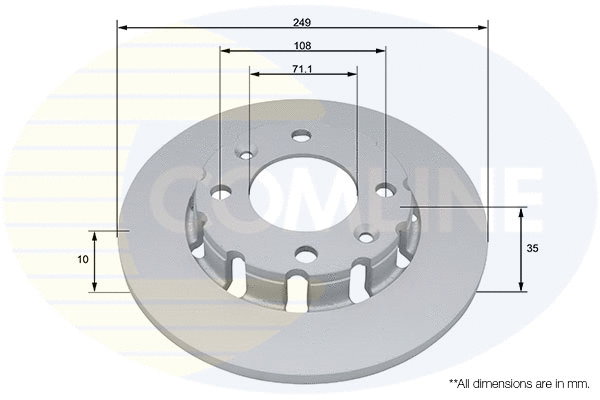 Brake Disc (ADC5084)