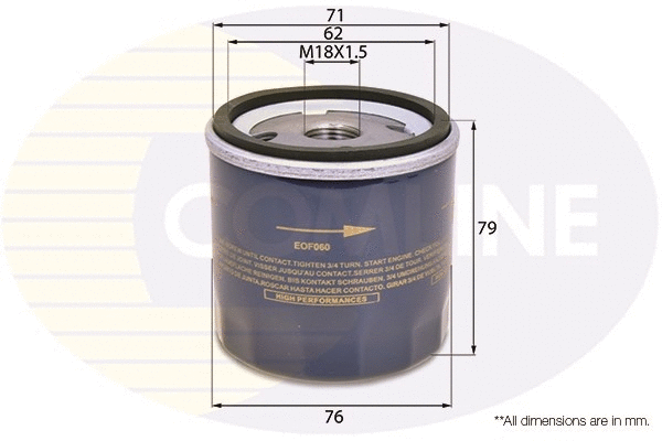 Oil Filter (EOF060)
