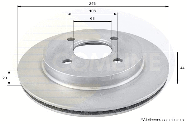 Brake Disc (ADC1217V)