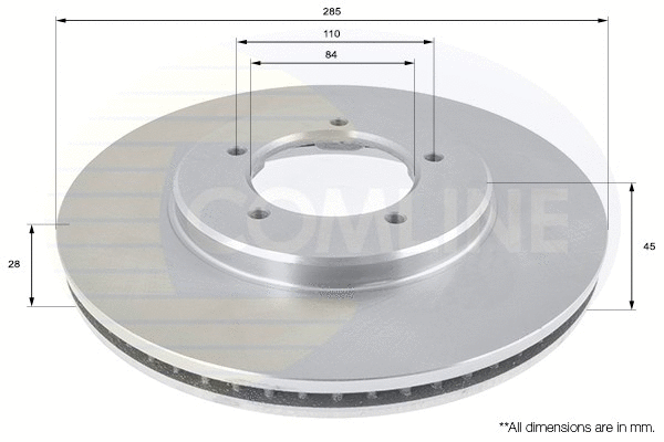 Brake Disc (ADC0195V)
