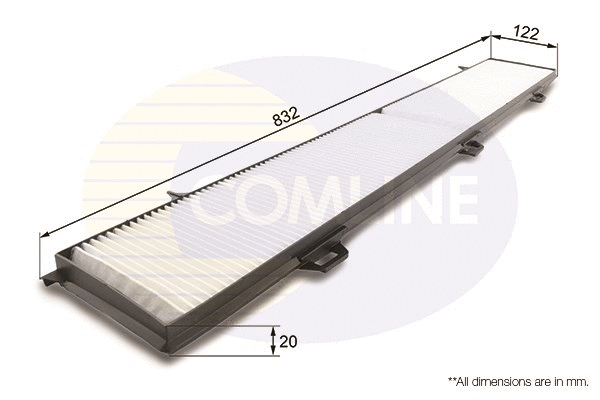 Filter, cabin air (EKF107)