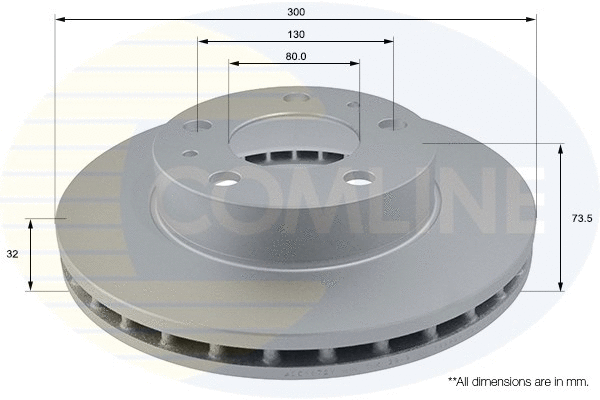 Brake Disc (ADC1572V)