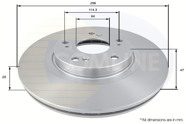 Brake Disc (ADC0558V)