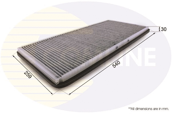 Filter, cabin air (EKF254A)