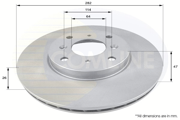 Brake Disc (ADC0533V)