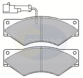 Brake Pad Set, disc brake (CBP9045)