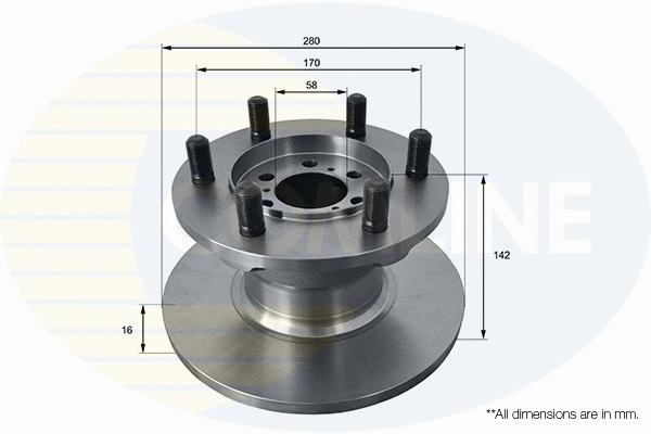 Brake Disc (ADC9145)