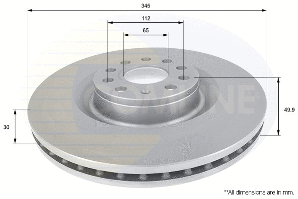 Brake Disc (ADC1469V)