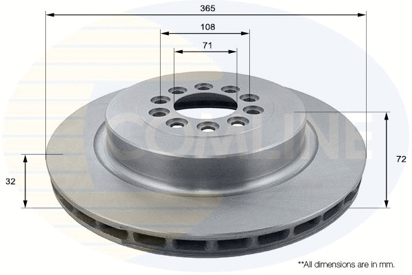 Brake Disc (ADC1276V)