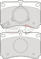 Brake Pad Set, disc brake (ADB3115)