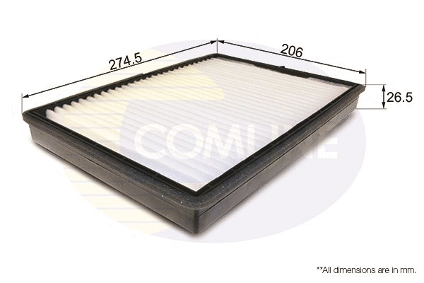 Filter, cabin air (EKF220)