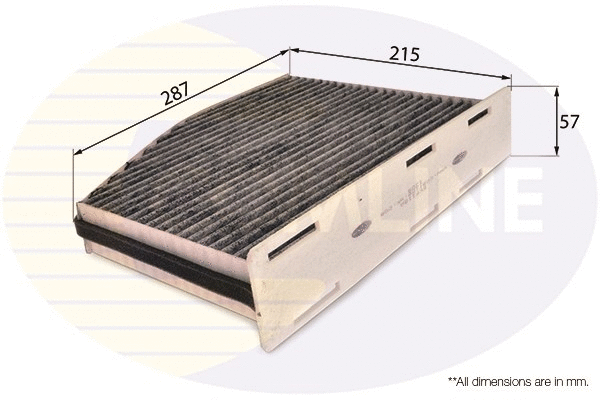 Filter, cabin air (EKF118A)