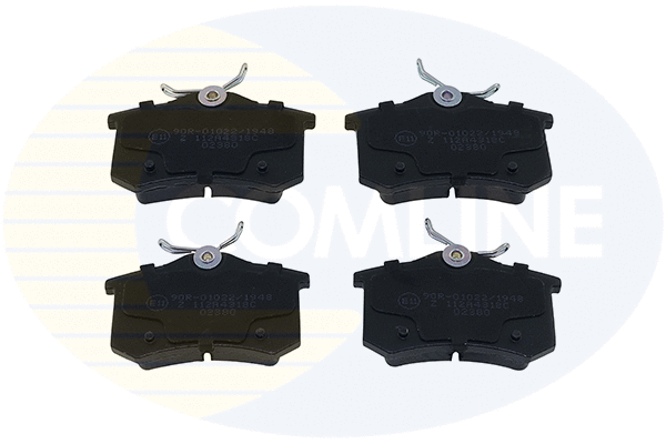 Brake Pad Set, disc brake (CBP02380)