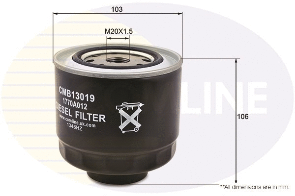 Fuel Filter (CMB13019)