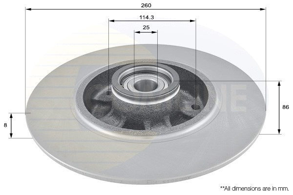 Brake Disc (ADC3015)